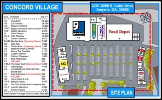 Smyrna, GA Retail - 3201-3209 S Cobb Dr