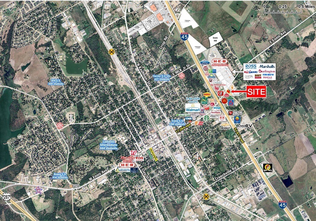1305 E Ennis Ave, Ennis, TX for Rent