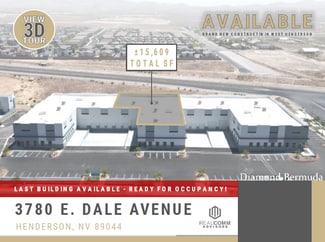 Henderson, NV Industrial - 3780 E Dale Ave
