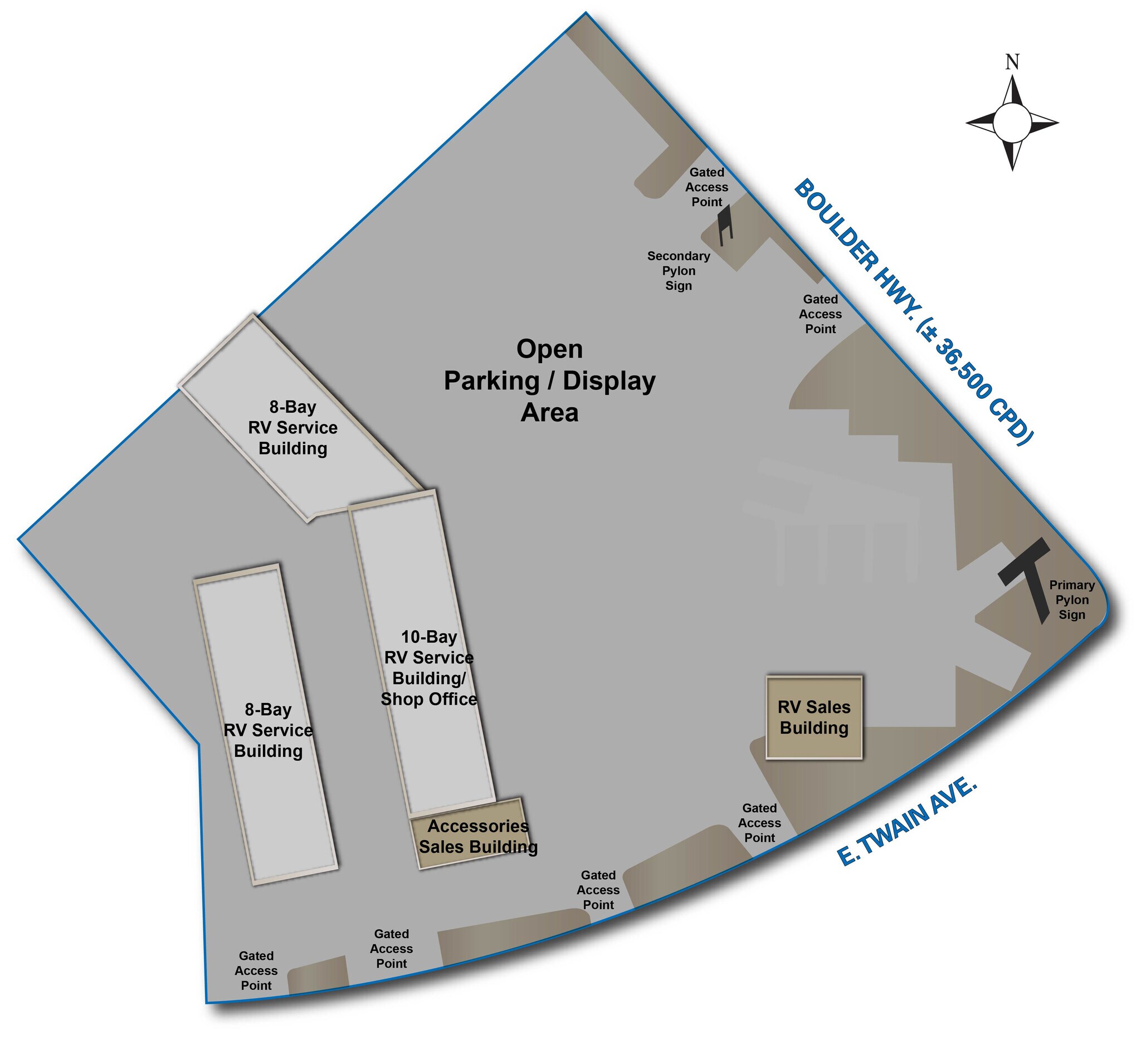 4530 Boulder Hwy Las Vegas, NV 89121 Retail Property for Sale on