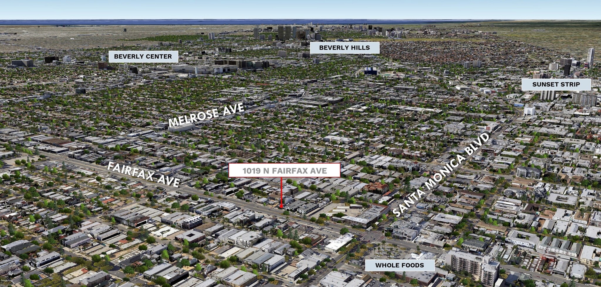 1019 N Fairfax Ave West Hollywood, CA 90046 Office Property for Sale