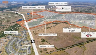 Northlake, TX Commercial Land - 6950 Canyon Falls Rd