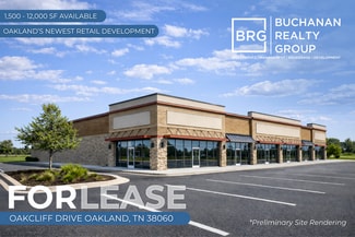 Oakland, TN Commercial Land - Highway 64 @ Oakcliff Drive