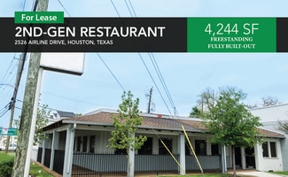 Houston, TX Retail - 2526 Airline Dr