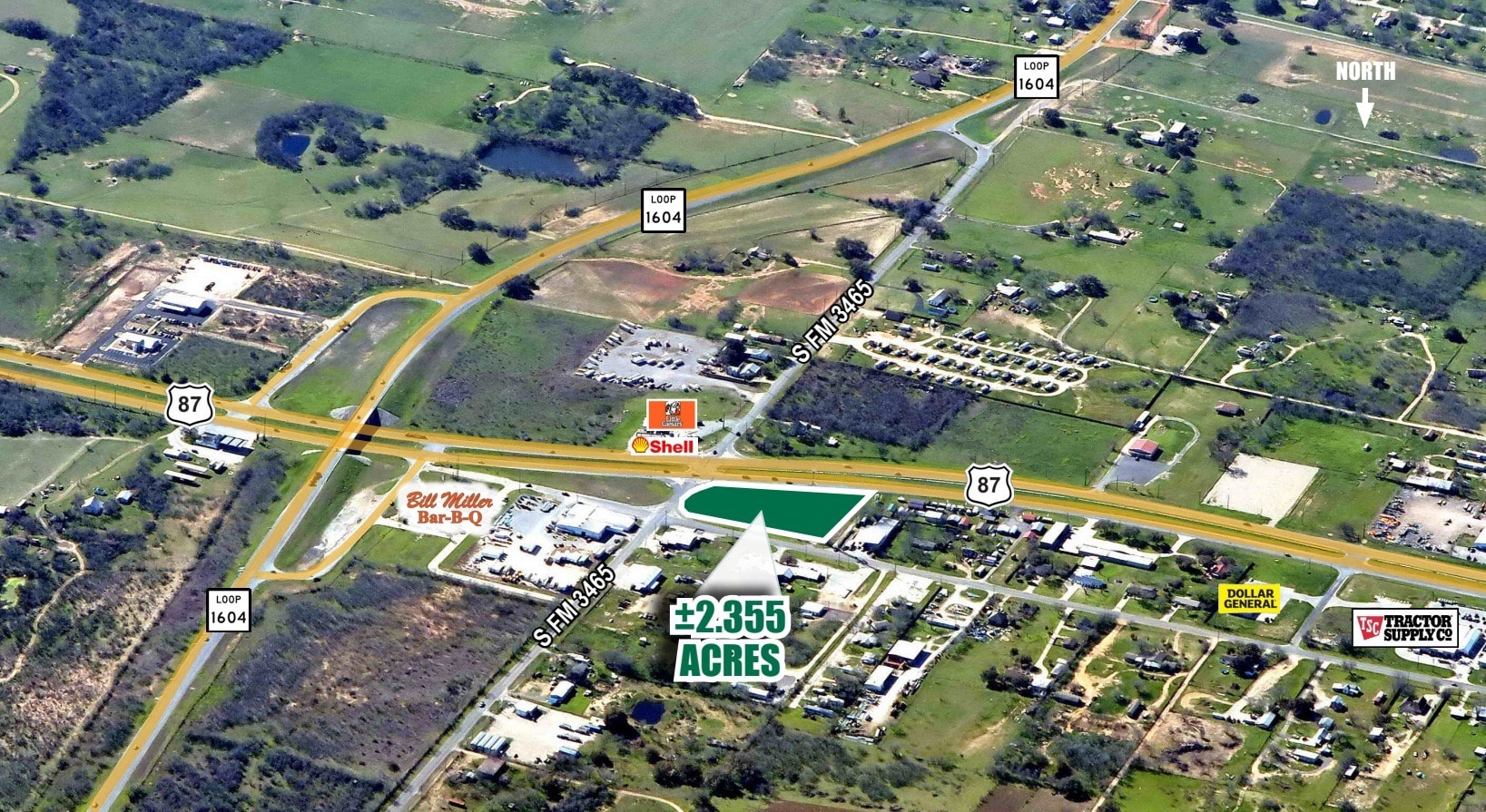 12101 US Highway 87, Adkins, TX for Sale