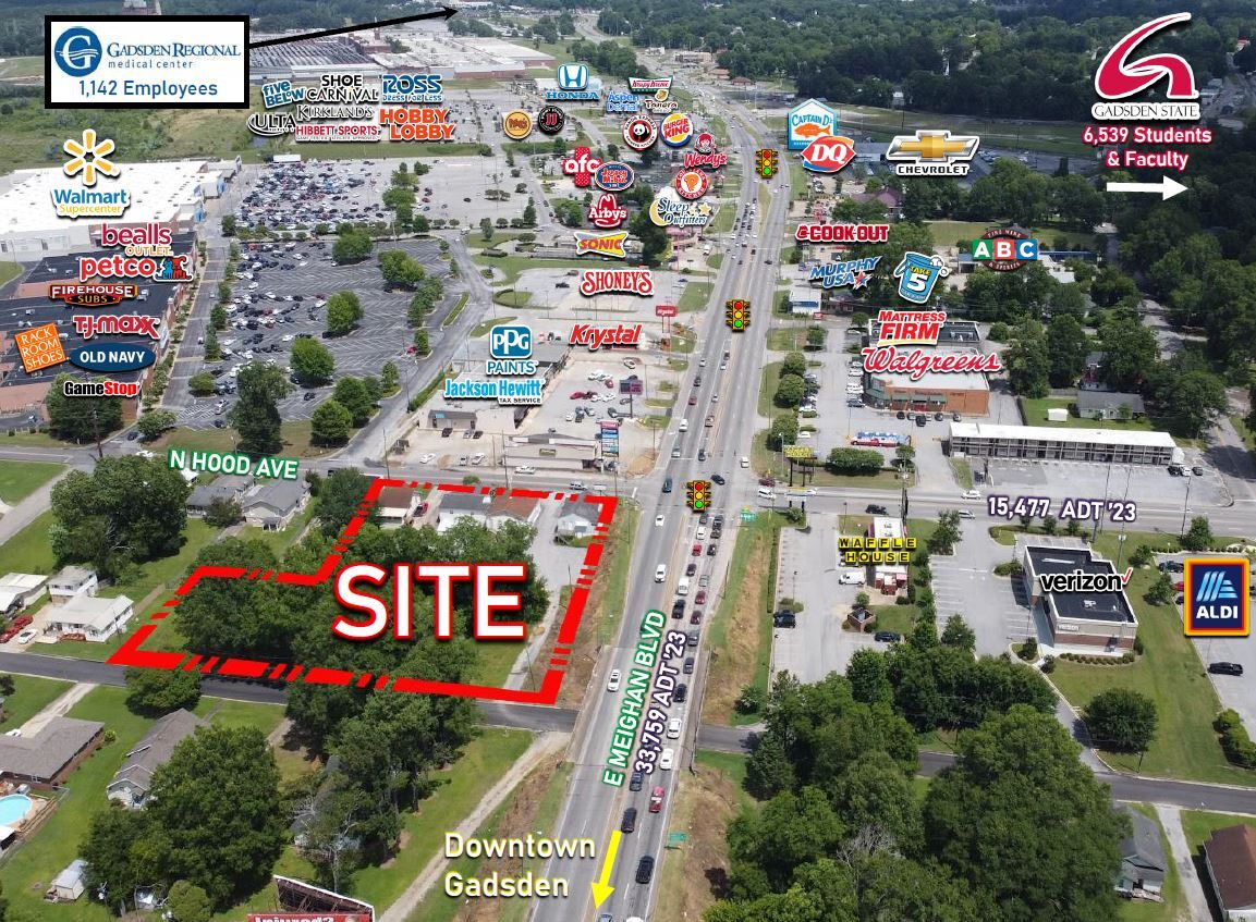 300-304 N Hood Ave, Gadsden, AL for Sale