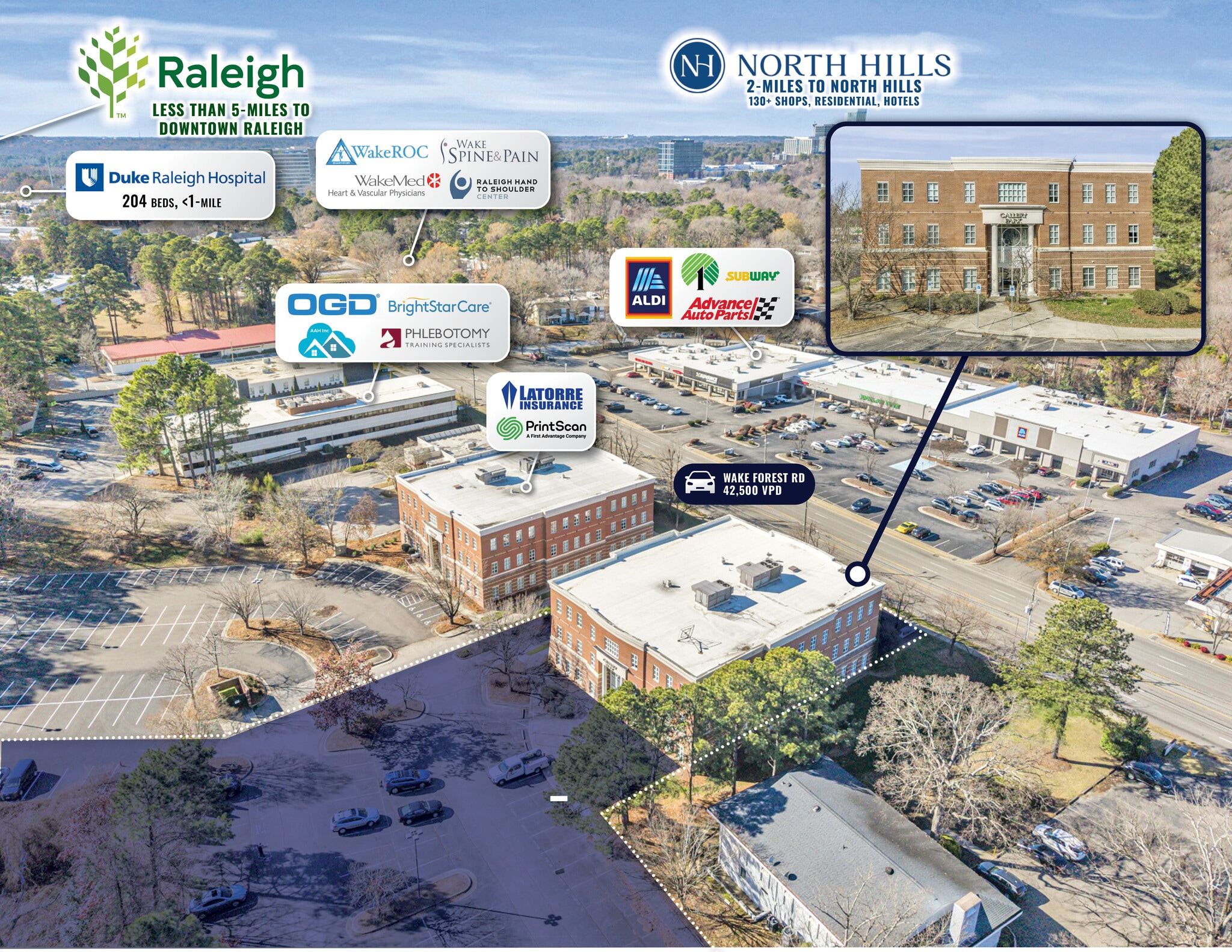 4030 Wake Forest Rd, Raleigh, NC for Sale