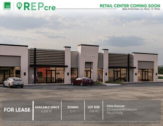 El Paso, TX Retail - 8836 Montana Ave El Paso, TX Retail - 8836 Montana Ave