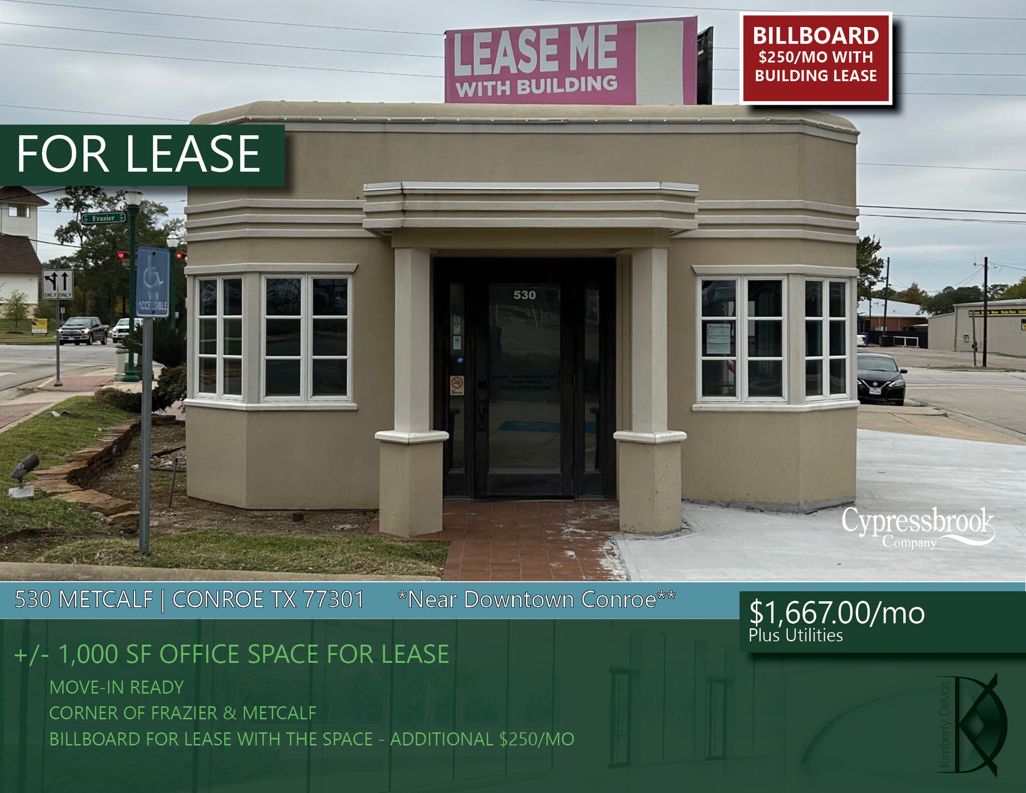 530 Metcalf, Conroe, TX for Rent
