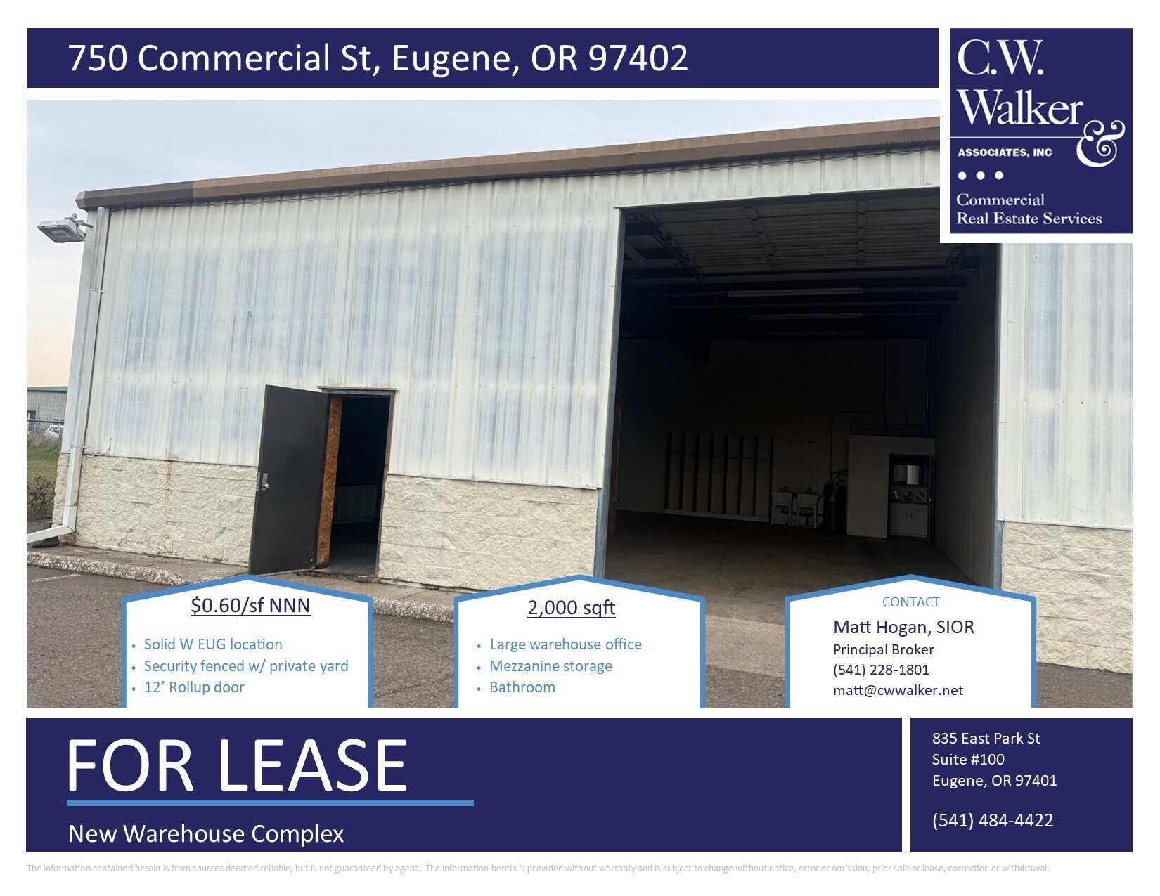 750 Commercial St, Eugene, OR for Rent