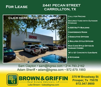 Carrollton, TX Office - 2441 Pecan St Carrollton, TX Office - 2441 Pecan St