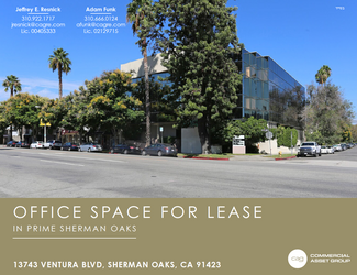 Sherman Oaks, CA Office - 13743 Ventura Blvd
