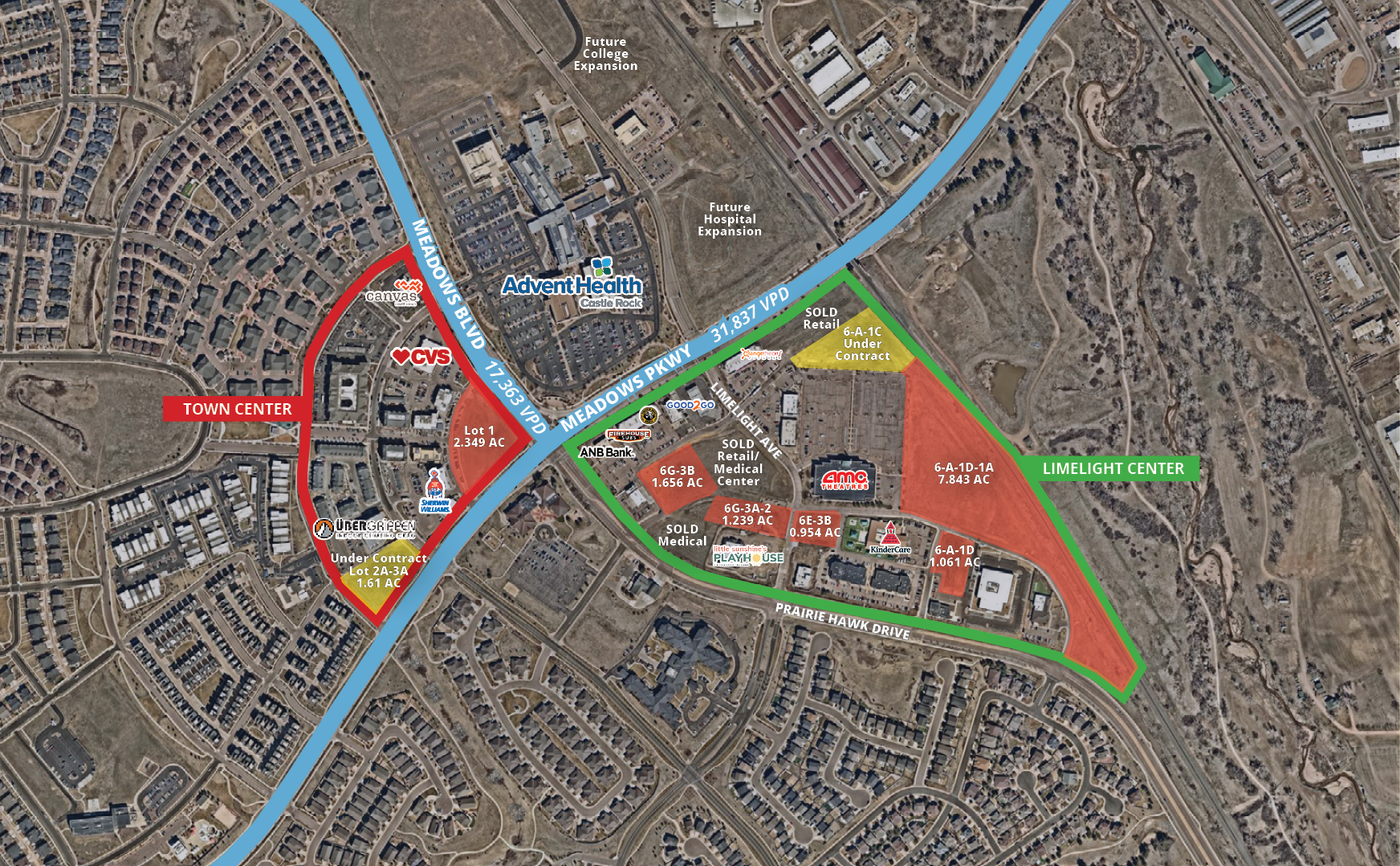 Meadows - Town Center, Castle Rock, CO for Sale