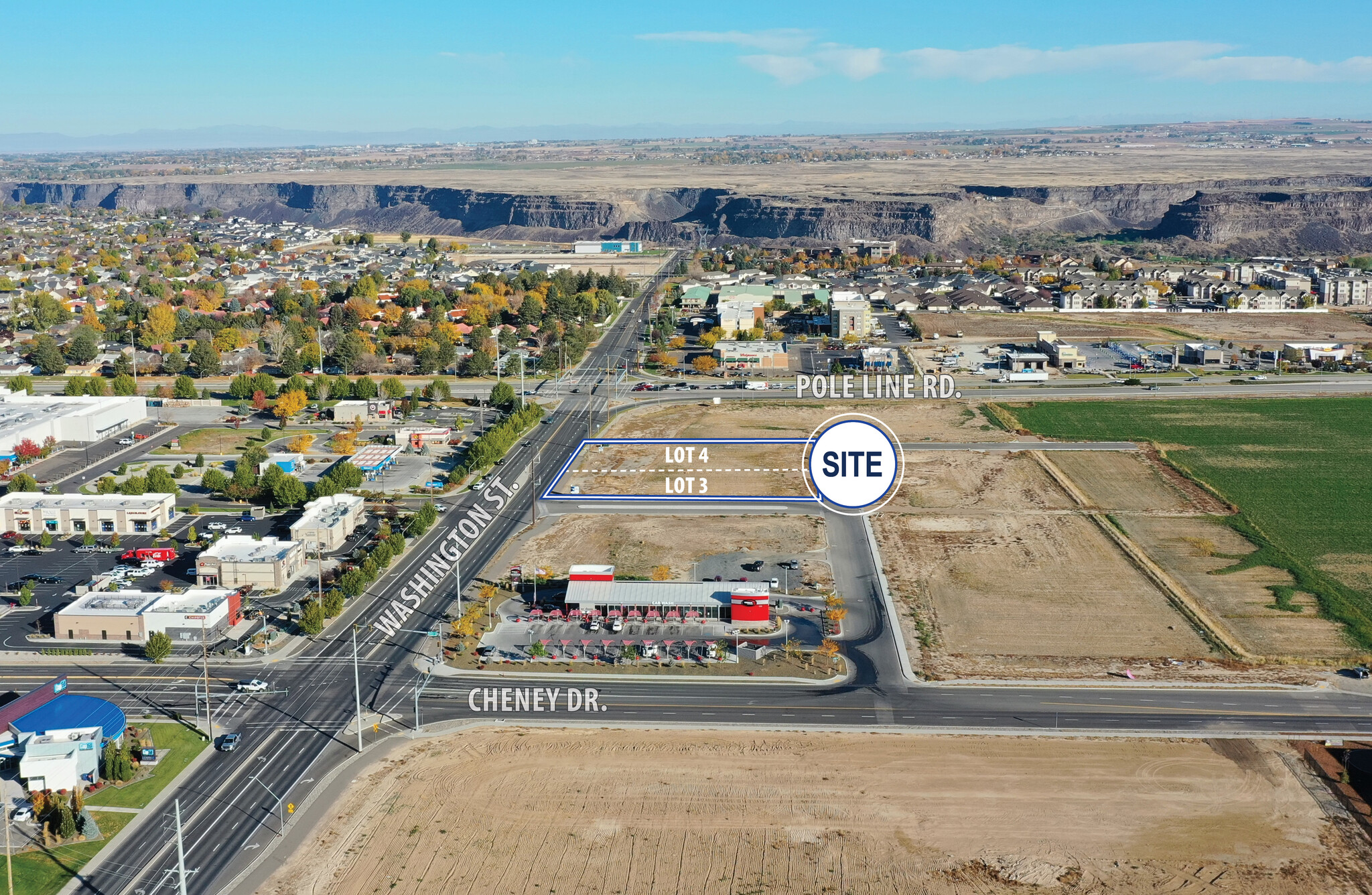 SEC Pole Line Road & Washington Street, Twin Falls, ID for Rent