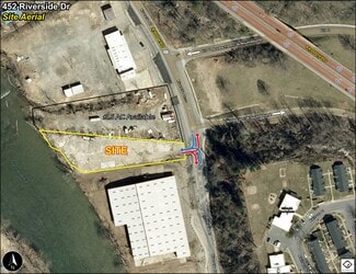 Asheville, NC Commercial Land - 452 Riverside Dr