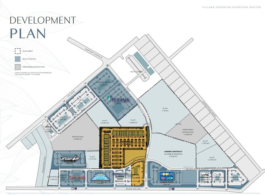 Southwest Fwy & Airport Ave, Rosenberg, TX for Rent