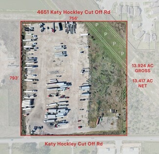 Katy, TX Commercial Land - 4651 Katy Hockley Cut Off Rd