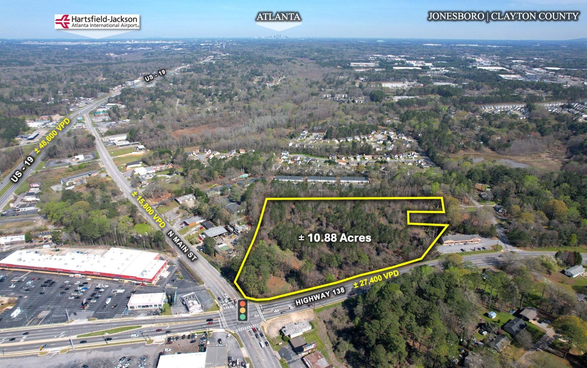 0 Hwy 138 & N Main St st, Jonesboro, GA for Sale