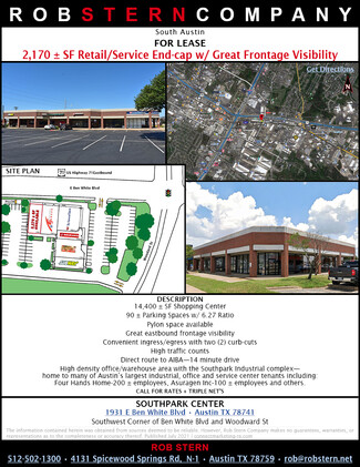 Austin, TX Office/Retail - 1931 Ben White Blvd E