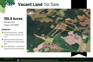 Vance, SC Commercial - 0 155.9 ac Westberry Dr