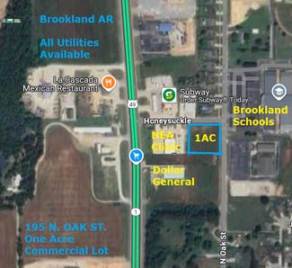 Brookland, AR Commercial - 195 Oak st