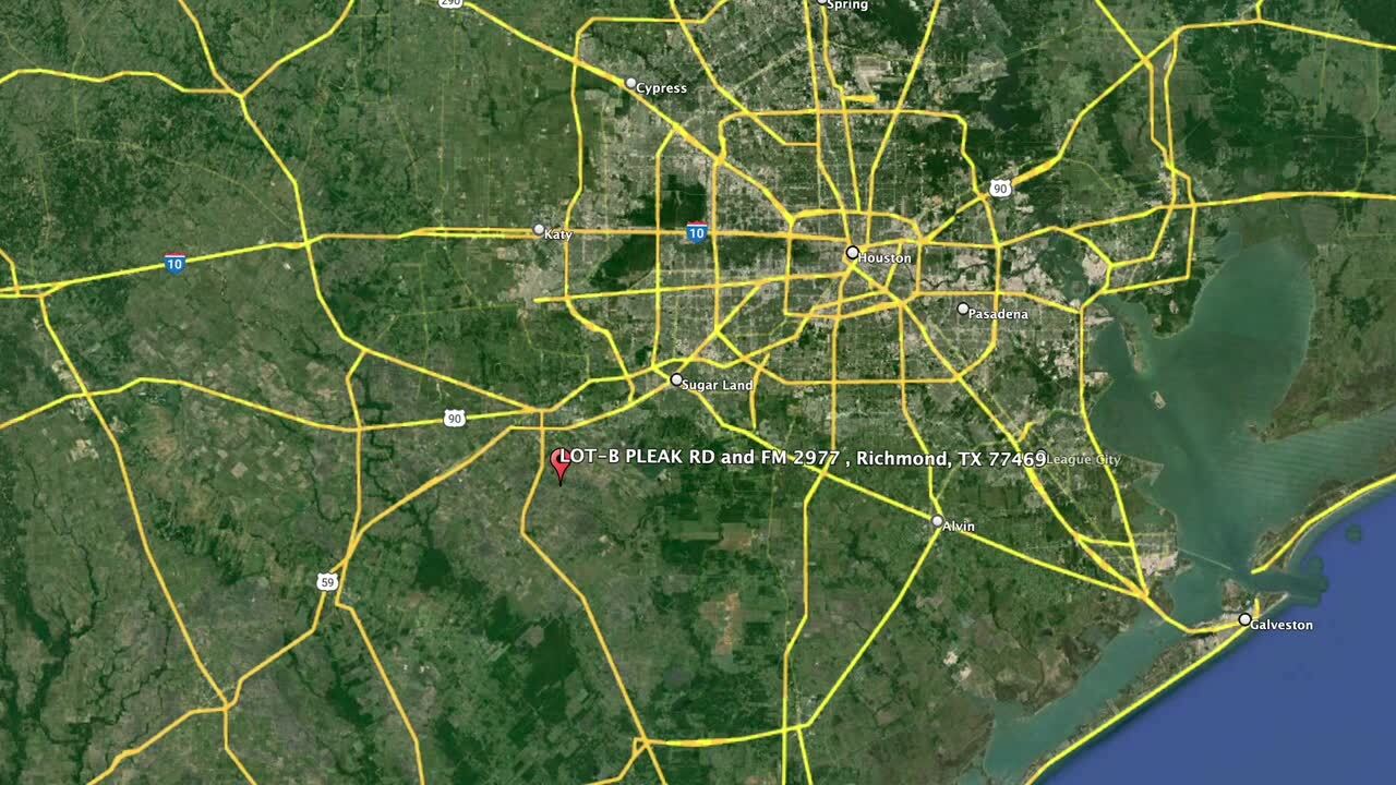 Pleak Road & FM 2977, Richmond, TX for Sale