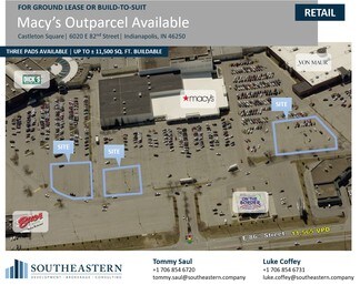 Indianapolis, IN Commercial Land - 6020 E 82nd St