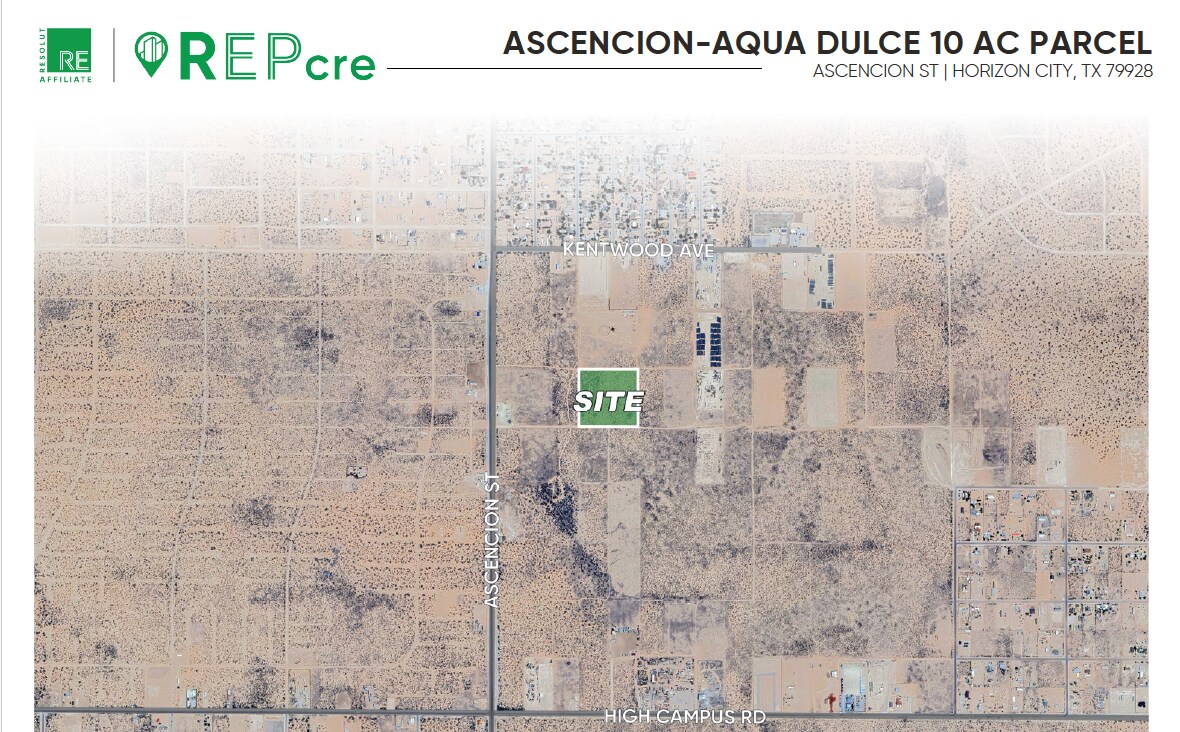 Ascencion @ Kentwood Rd, Horizon City, TX for Sale