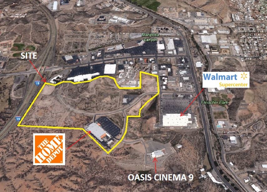 East Of The SEC Of I-19 And Mariposa Rd @ Oasis at Nogales Town Center, Nogales, AZ for Sale