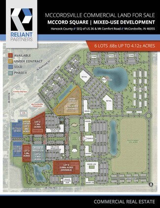 McCordsville, IN Commercial Land - US 36 & Mt. Comfort Road McCordsville, IN Commercial Land - US 36 & Mt. Comfort Road