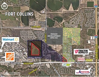 Fort Collins, CO Commercial Land - NWC E Mulberry & Greenfield Ct