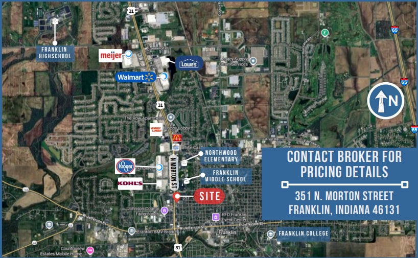 351 N Morton St, Franklin, IN for Rent