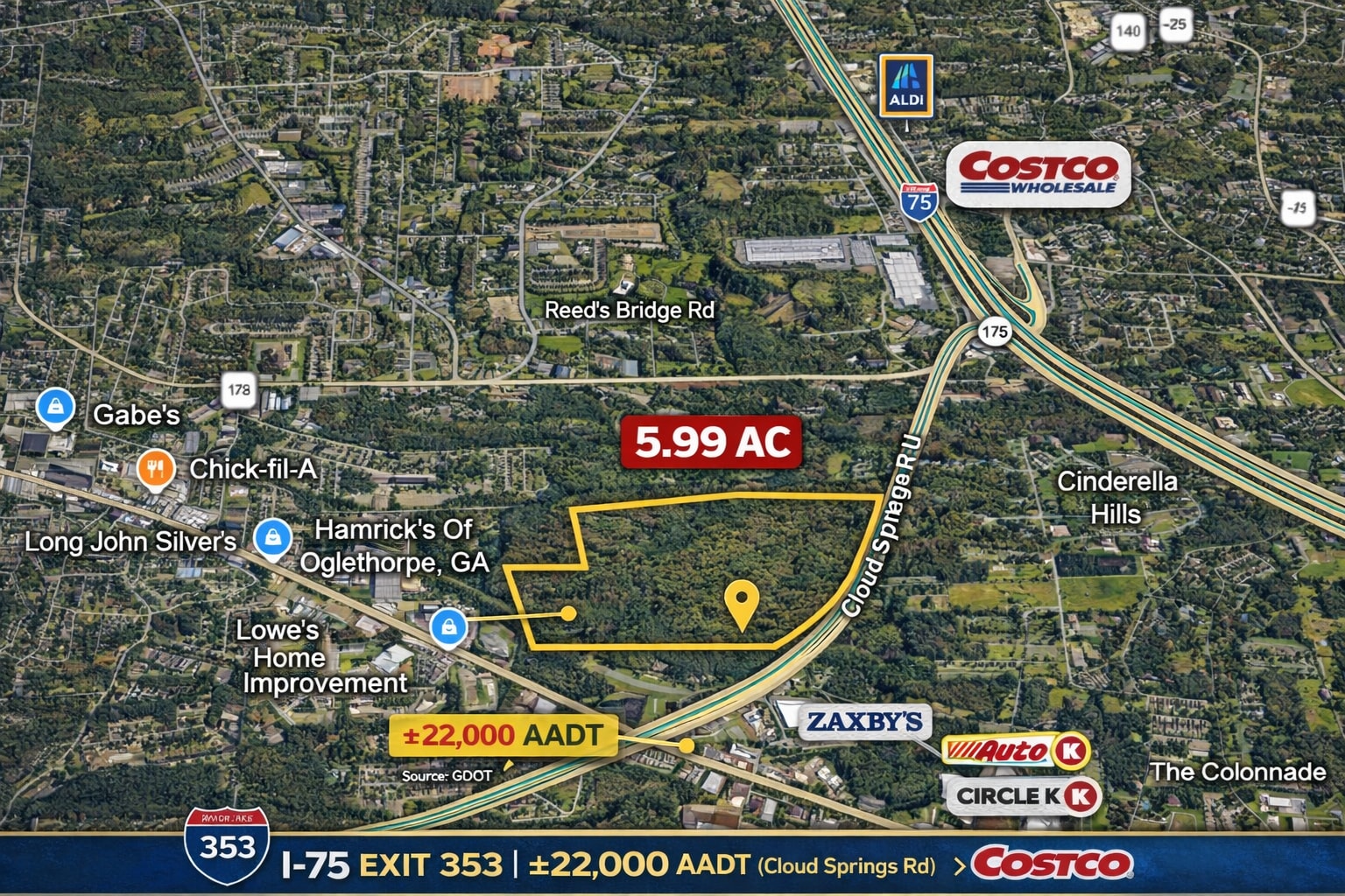 3632 Cloud Springs Rd, Ringgold, GA for Sale