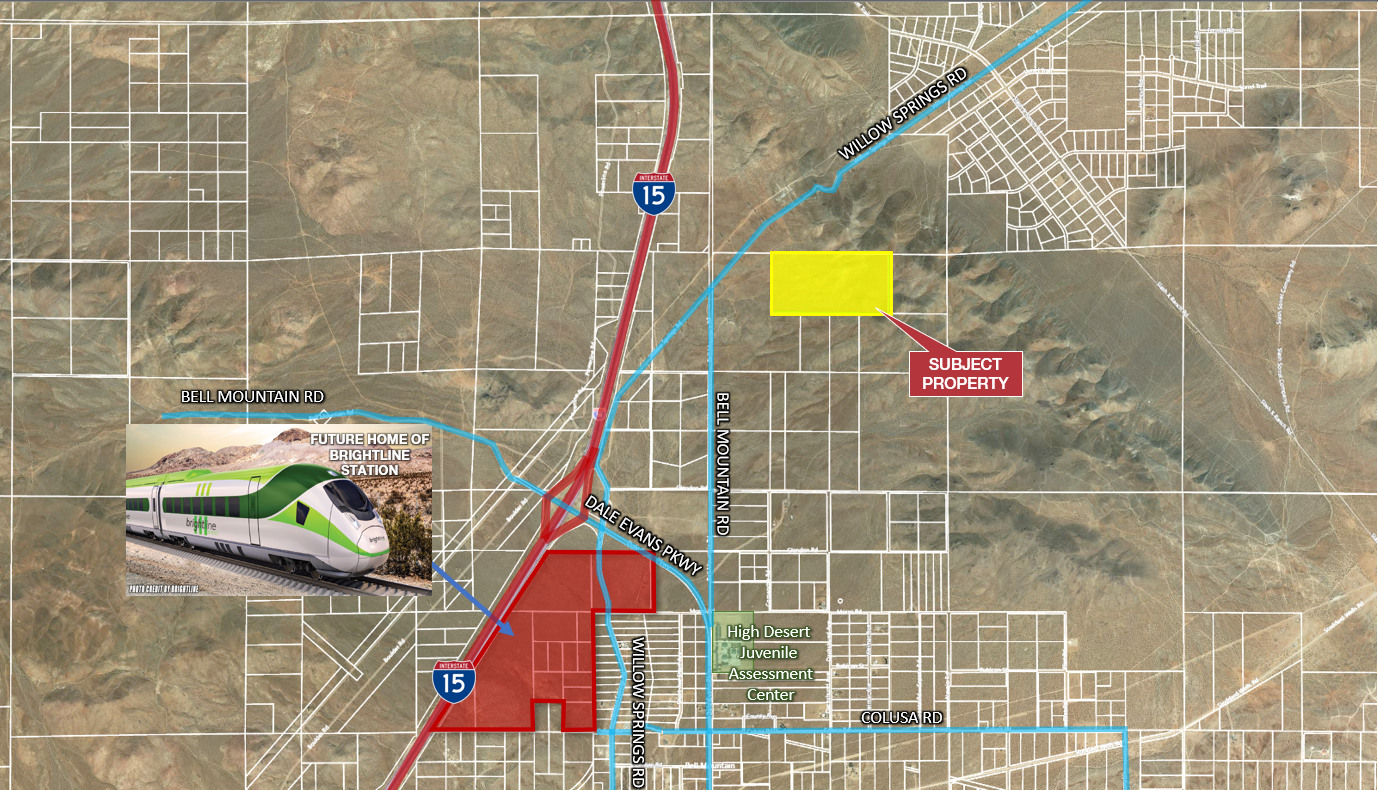 80 Acres NE Willow Springs Rd, Apple Valley, CA for Sale