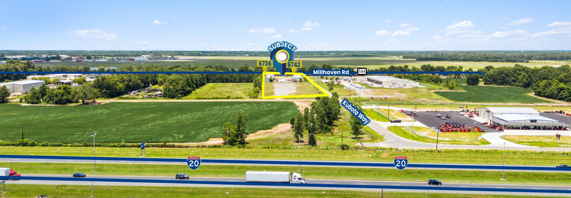 6736 & 6742 Millhaven Rd, Monroe, LA for Sale