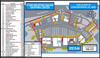 Stone Mountain, GA Retail - 5370 Stone Mountain Hwy Stone Mountain, GA Retail - 5370 Stone Mountain Hwy