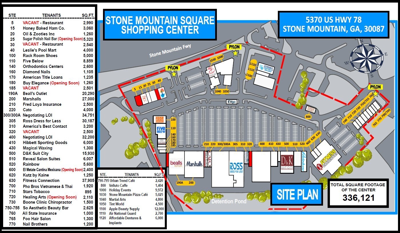 5370 Stone Mountain Hwy, Stone Mountain, GA for Rent