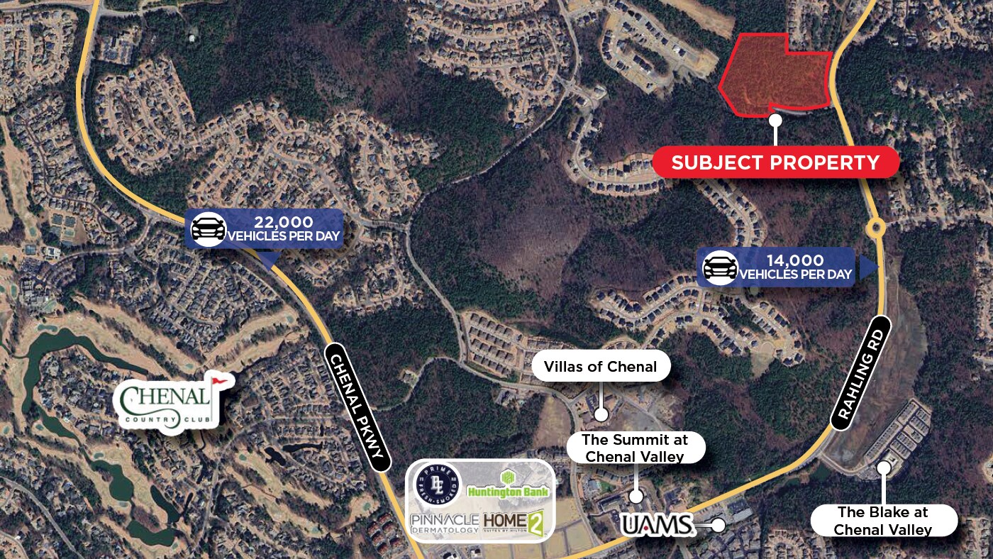 Rahling Rd @ Brionne Ln, Little Rock, AR for Sale