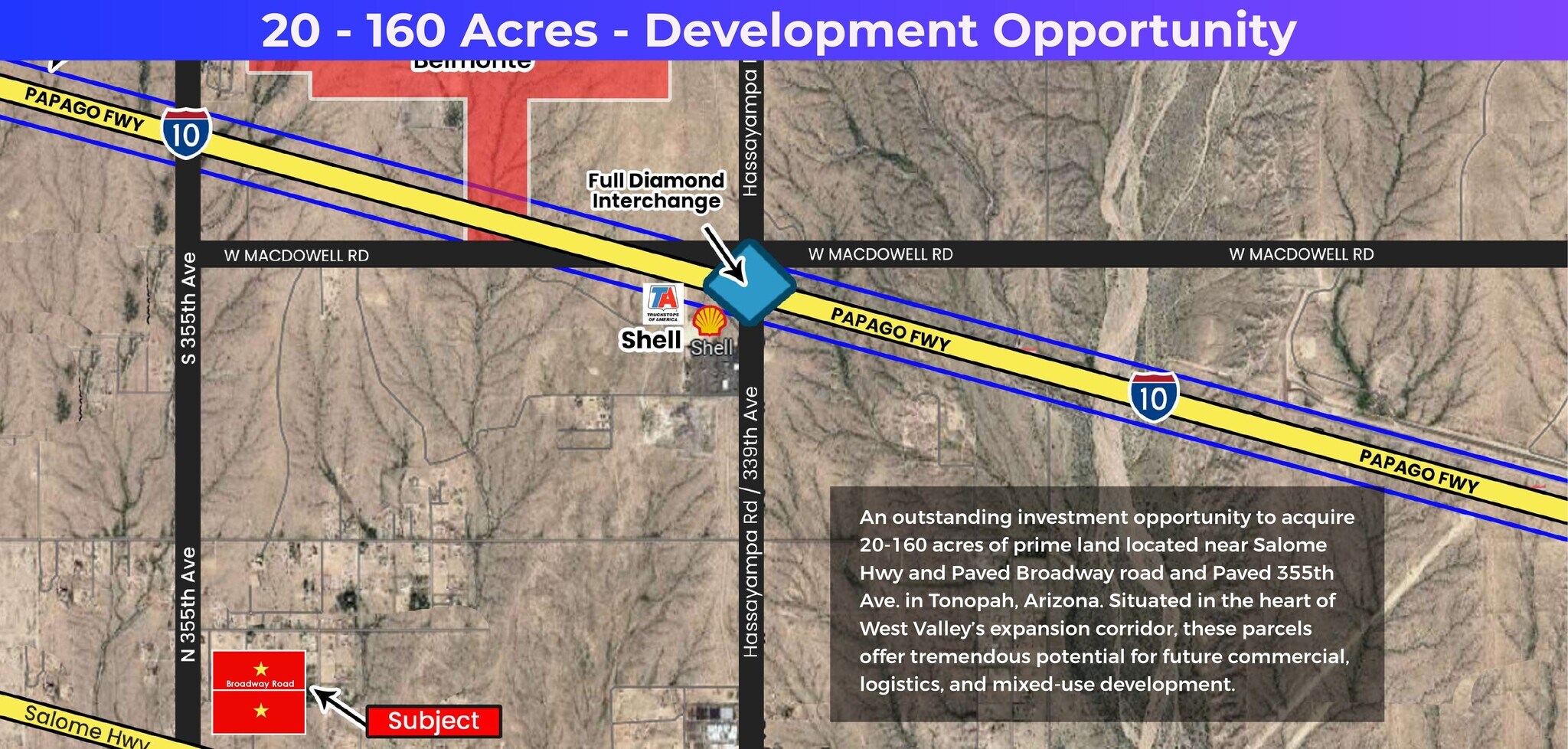 0 W Broadway RD Lot 1,, Tonopah, AZ for Sale