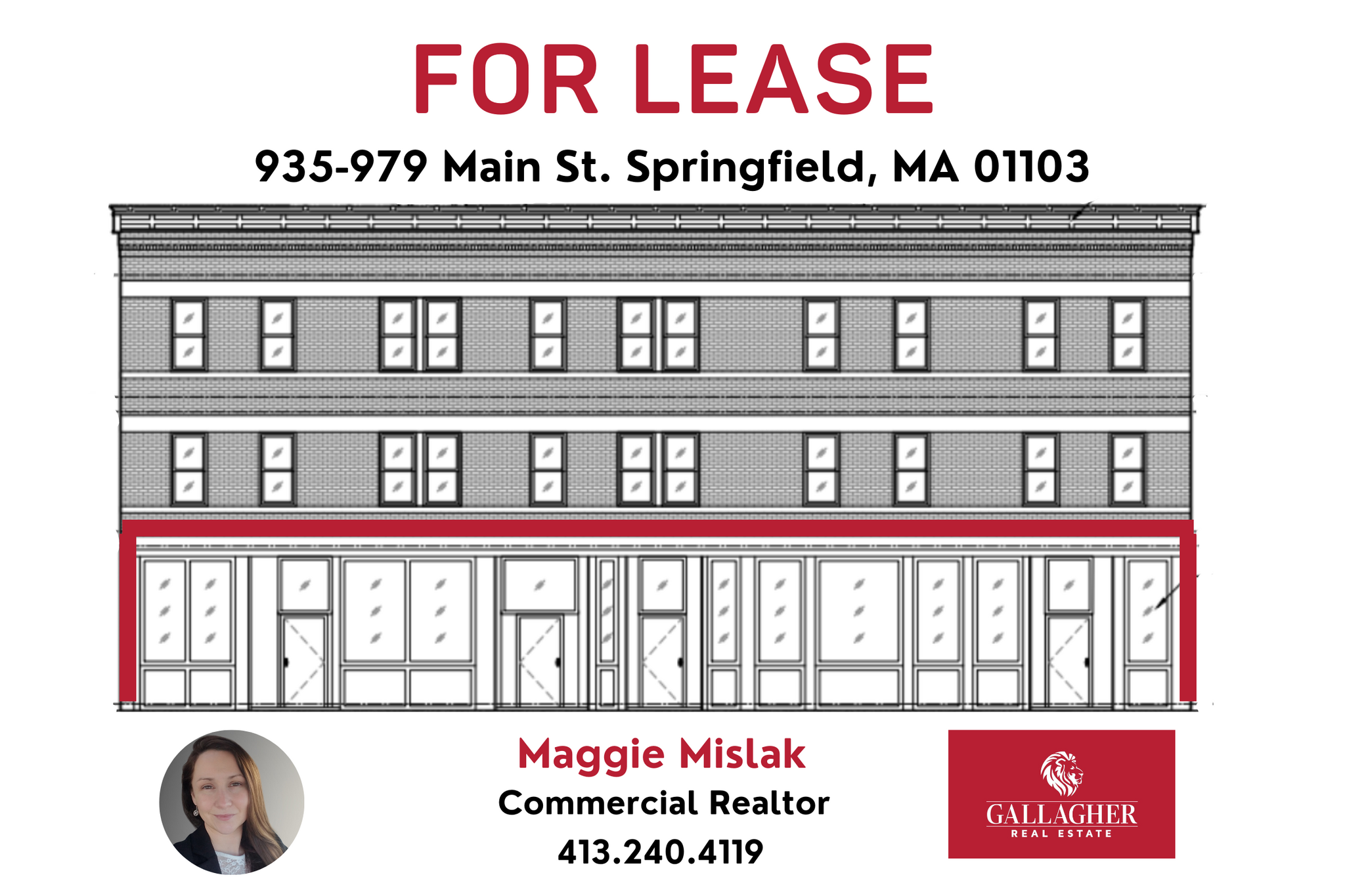 935 Main St, Springfield, MA for Rent