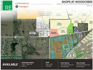 Fate, TX Retail - NWQ OF HWY 66 & BEN PAYNE ROAD Fate, TX Retail - NWQ OF HWY 66 & BEN PAYNE ROAD