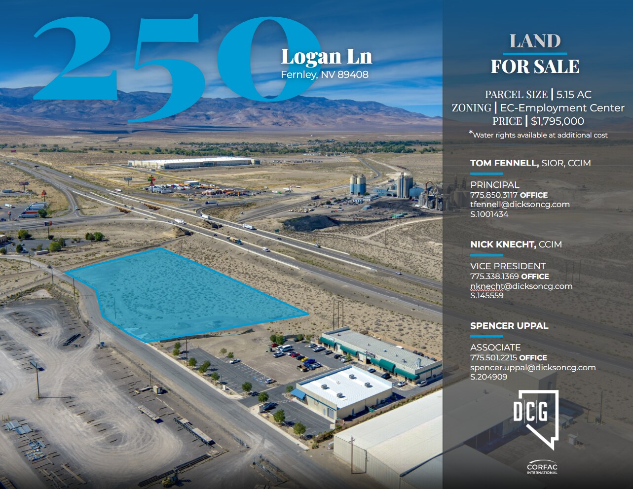 250 Logan Ln, Fernley, NV for Sale