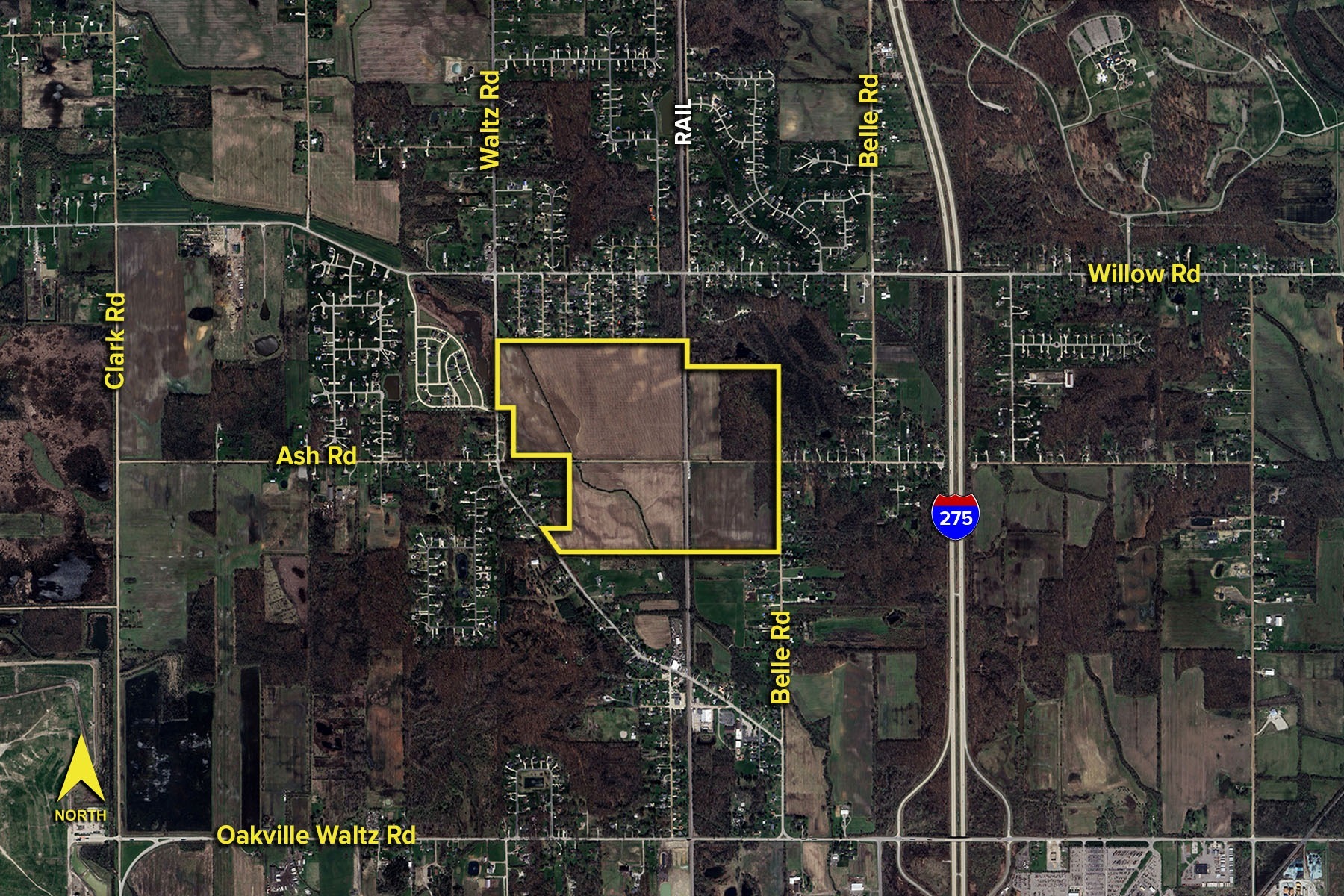 Waltz Rd, New Boston, MI for Sale