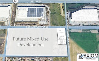 Moreno Valley, CA Commercial Land - SWC of Redland Blvd & Eucalyptus Ave