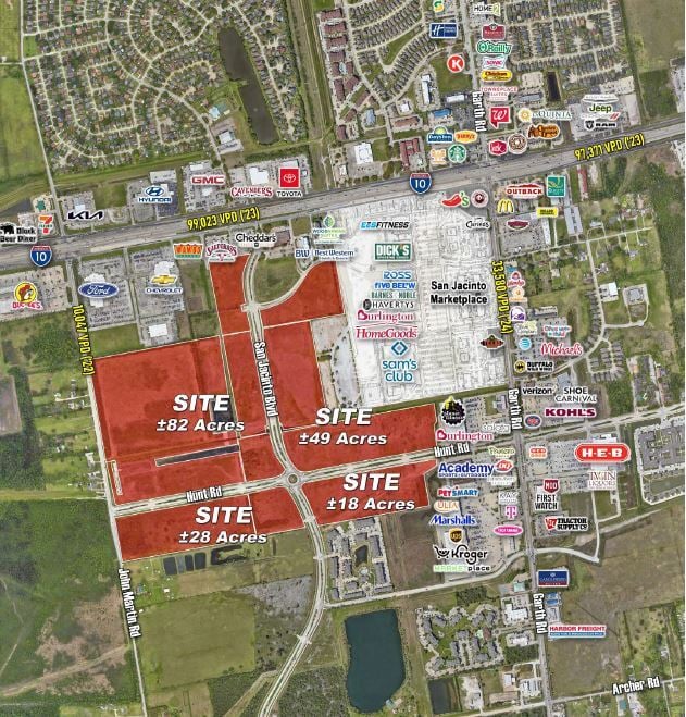 0 SWQ of I-10 & Garth Blvd, Baytown, TX for Sale