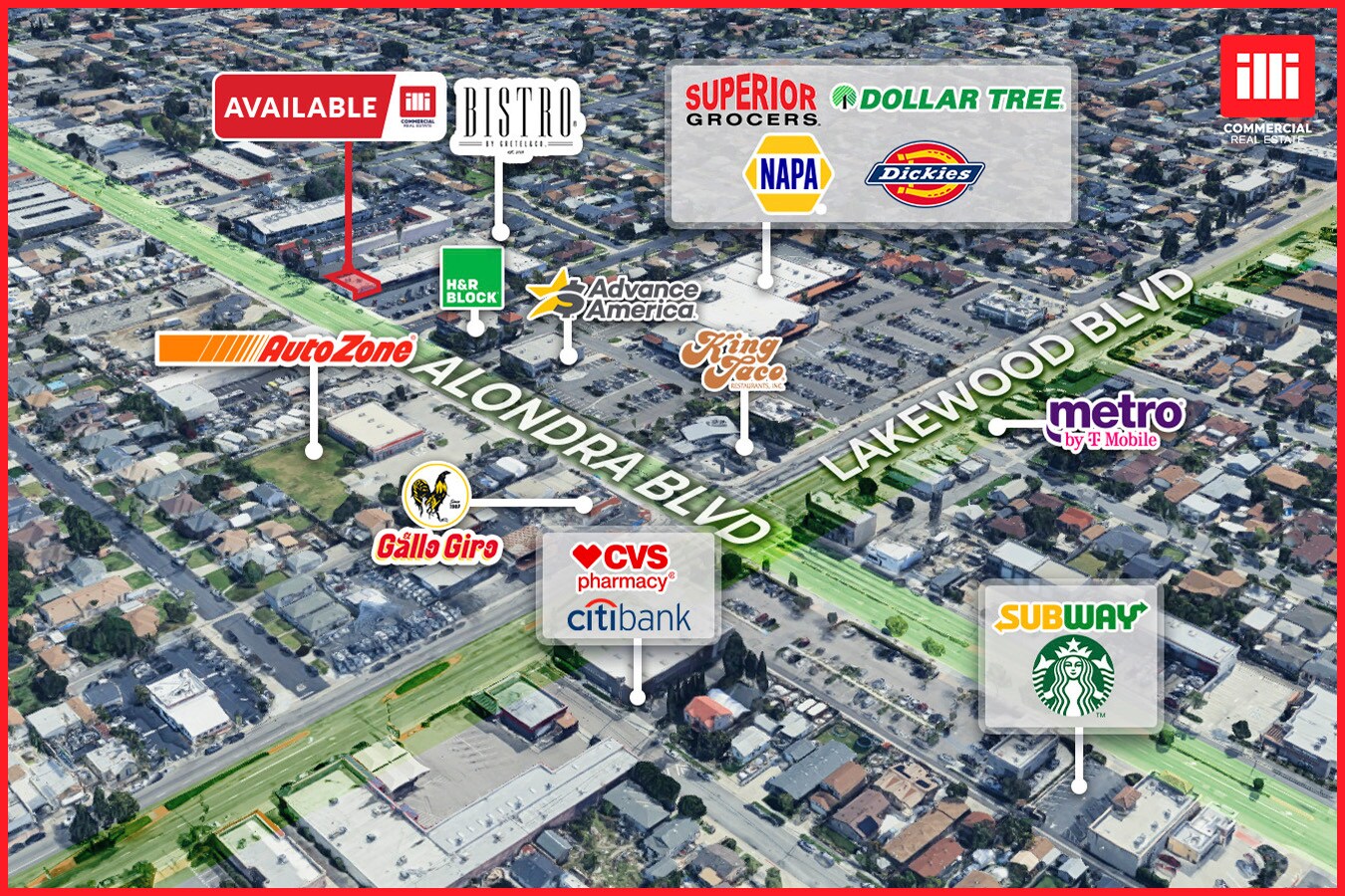 9100-9118 Alondra Blvd, Bellflower, CA for Rent