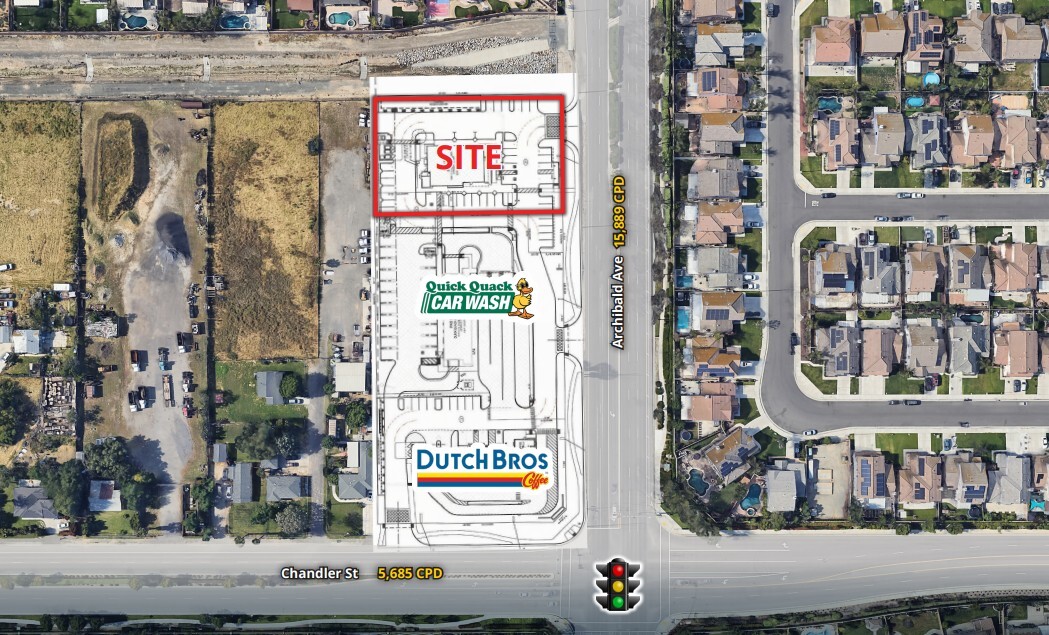 NWC Archibald Ave & Chandler St, Eastvale, CA for Rent