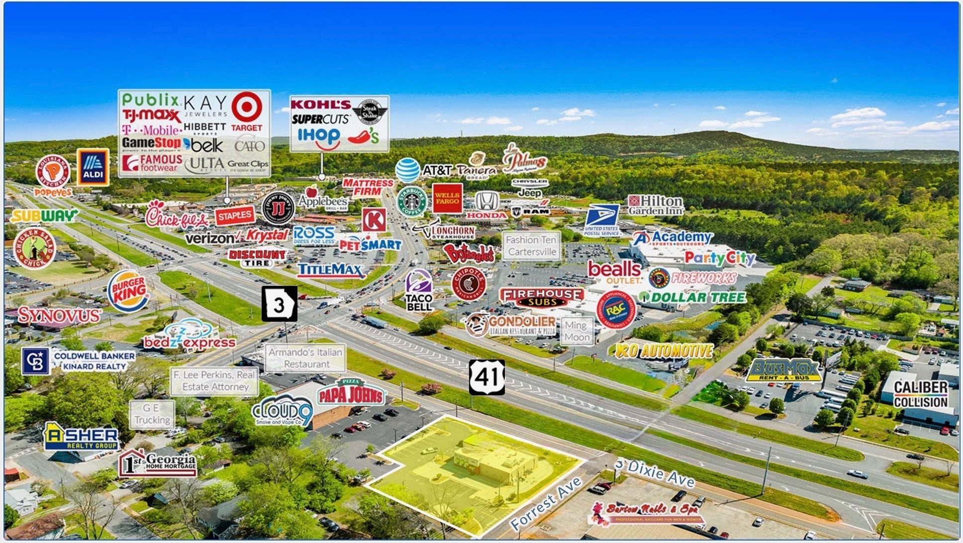 21 S Dixie Ave, Cartersville, GA for Sale