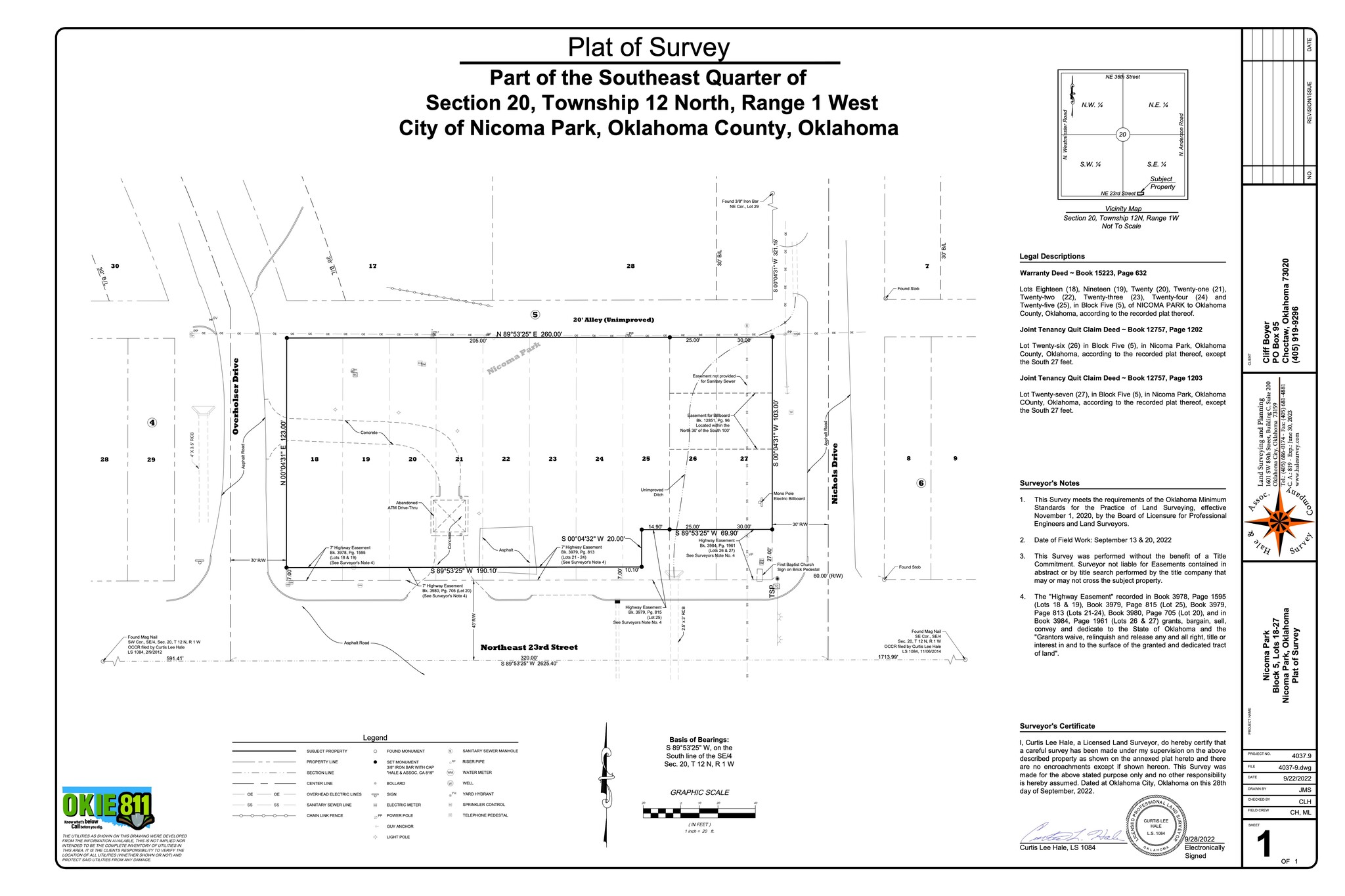 11601 NE 23rd St, Nicoma Park, OK for Sale