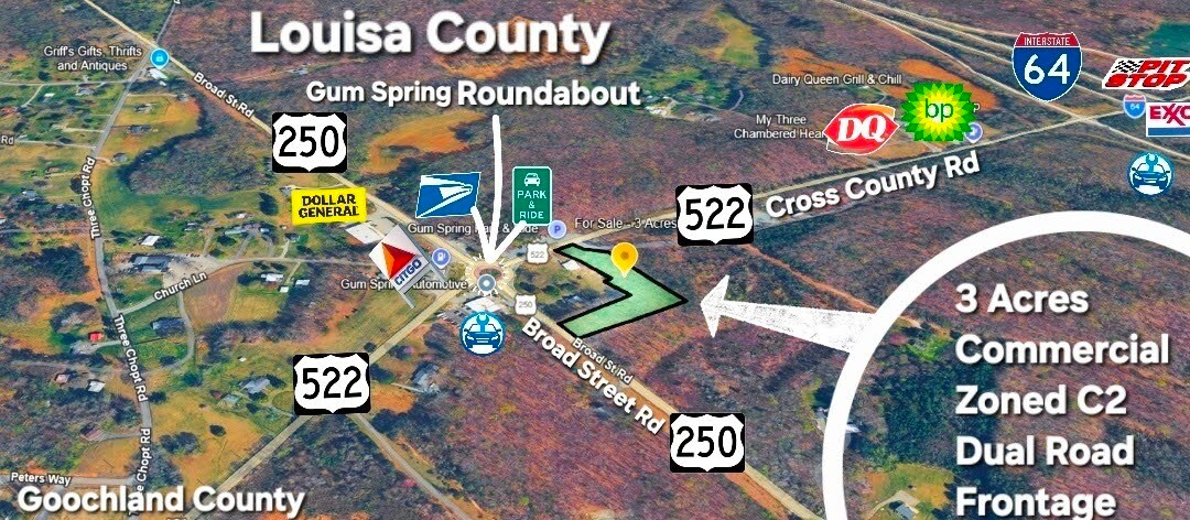 Lot 95 Broad Street Rd @ Cross County Rd, Gum Spring, VA for Sale